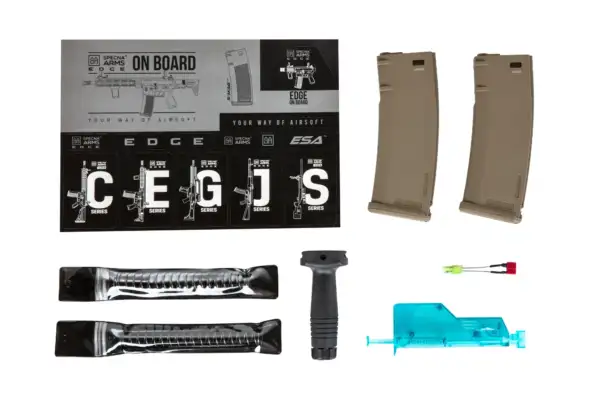 Specna Arms Daniel Defense MK18 SA-P26 Prime Carabina Aster II ETU ASG con motore brushless Chaos Bronze - immagine 8