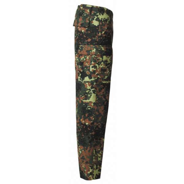 Pantaloni da combattimento USA, BDU, Rip Stop, flecktarn - immagine 3