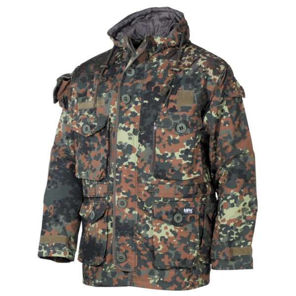Giacca Command, "Smock", Rip Stop, flecktarn