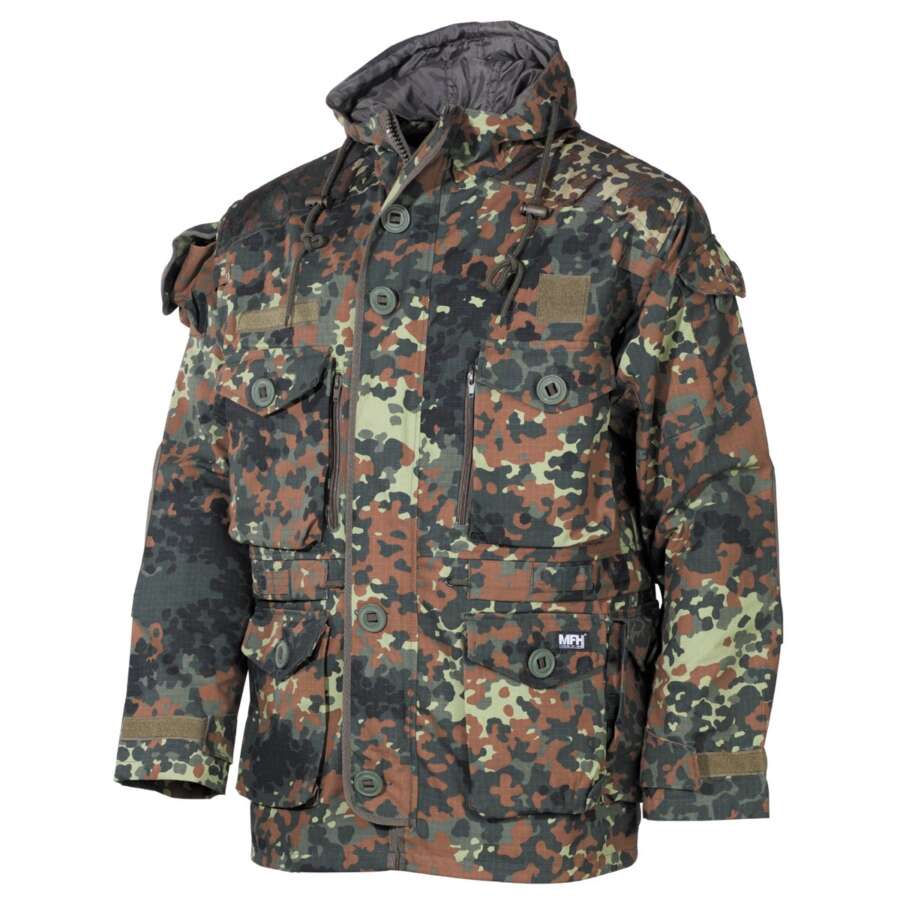 Giacca Command, "Smock", Rip Stop, flecktarn
