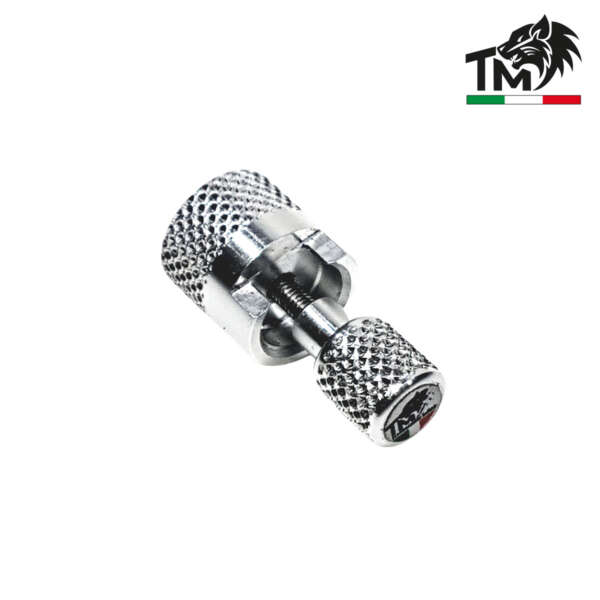 POMELLO COMPLETO CON FRESATA PER BINARIO ESTERNO SELECTORPLATE (TMPOMCS) - immagine 2