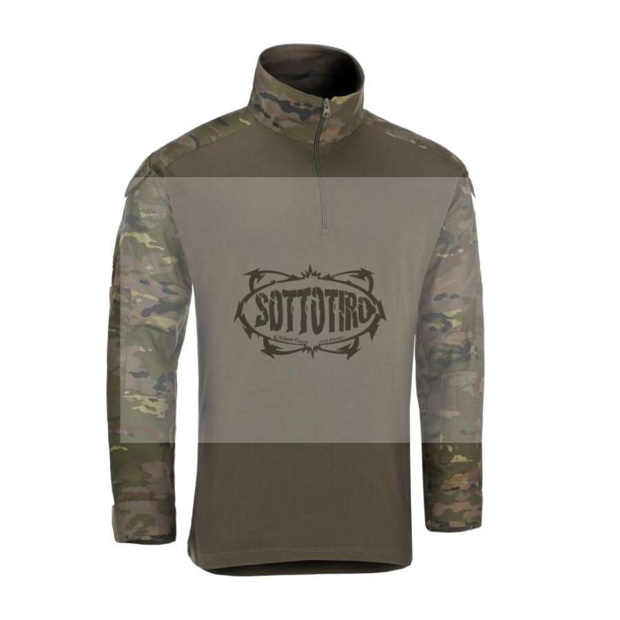 INVADER GEAR Camicia da combattimento - DIGITAL WOODLAND SPAGNOLO