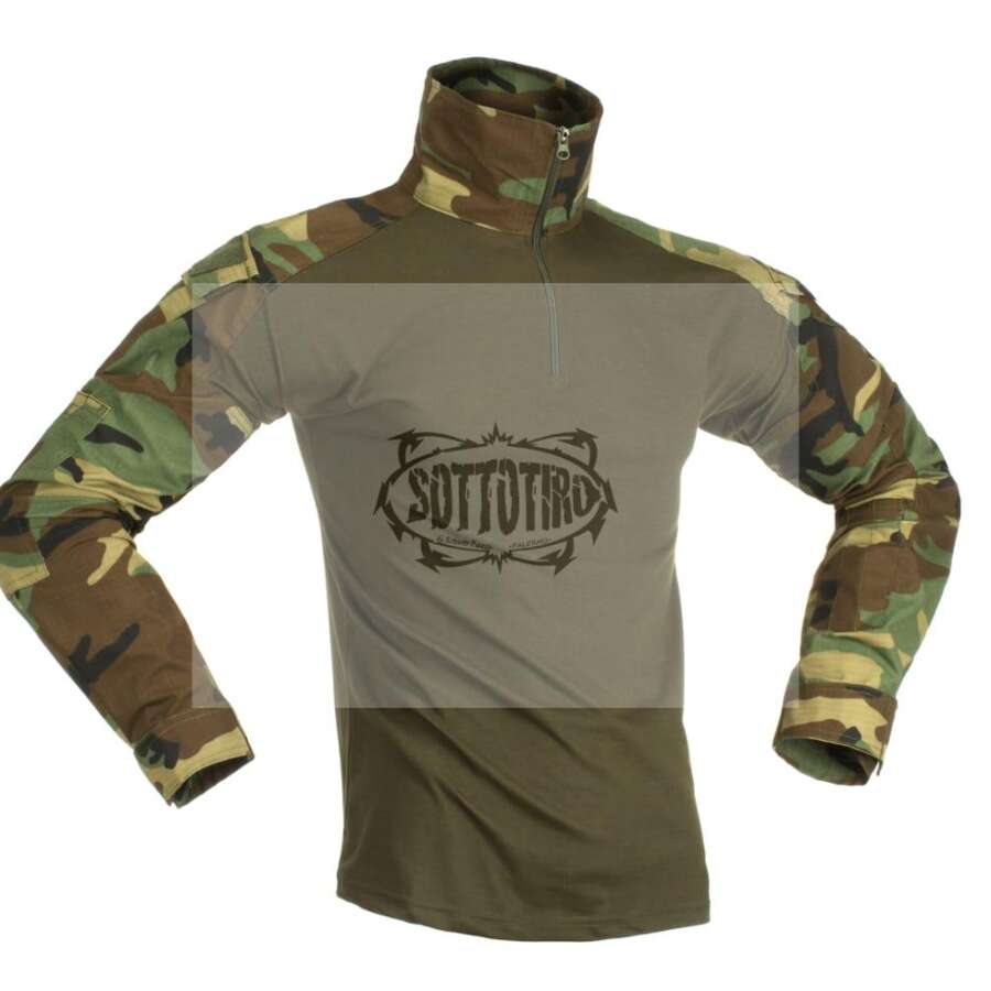 INVADER GEAR Camicia da combattimento - WOODLAND