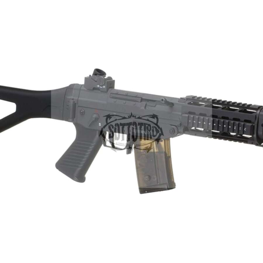 Jing Gong SG552 RIS Blowback completamente in metallo