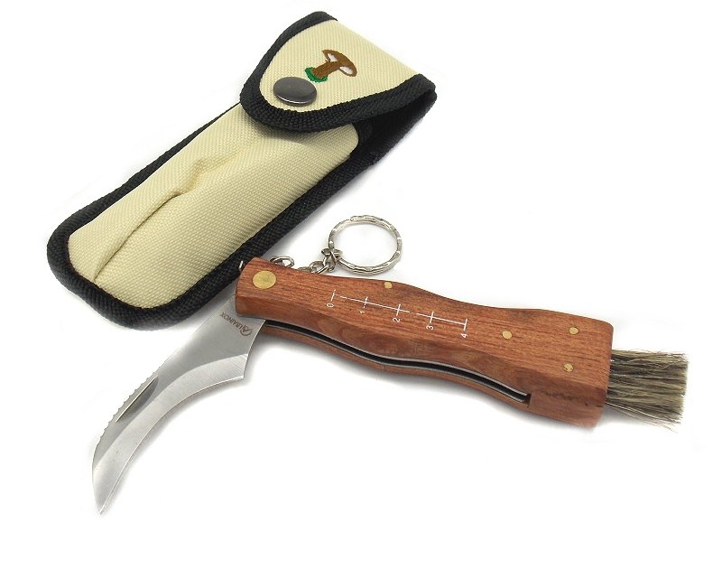 Coltello per funghi con fodero 10505