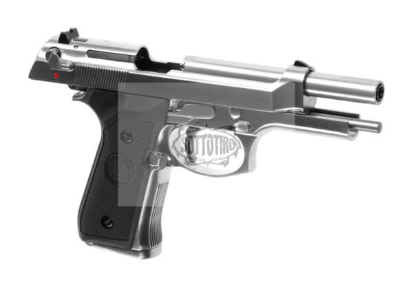 WE M9 V2 Full Metal GBB SILER - immagine 4