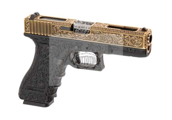 WE18C  Etched Versione in metallo intarsiato  GBB Bronze - immagine 2