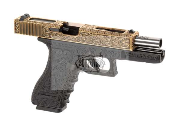 WE18C  Etched Versione in metallo intarsiato  GBB Bronze - immagine 4