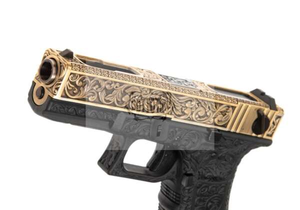 WE18C  Etched Versione in metallo intarsiato  GBB Bronze - immagine 5