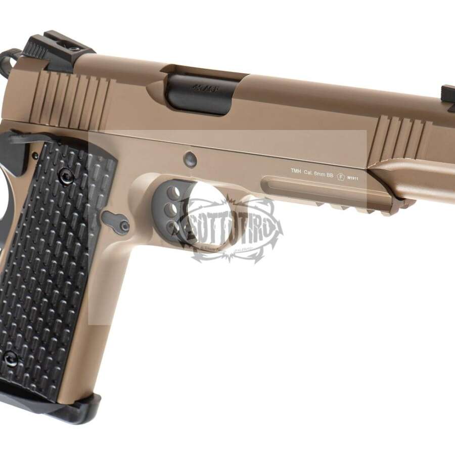 Army Armament M1911 Tactical Full Metal GBB - DESERT