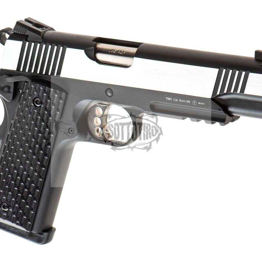 Army Armament M1911 Tactical Full Metal GBB - GREY