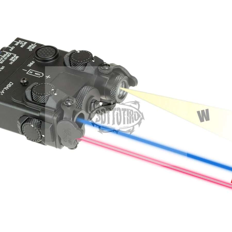 WADSN Dispositivo di puntamento DBAL-A2 / Modulo laser Blu + IR Alluminio