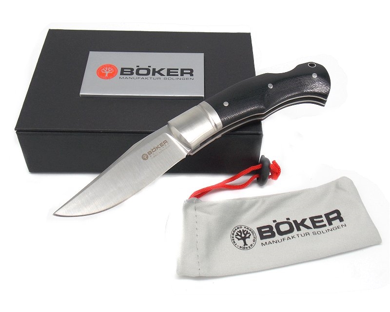 Coltello Boker boxer manico in micarta