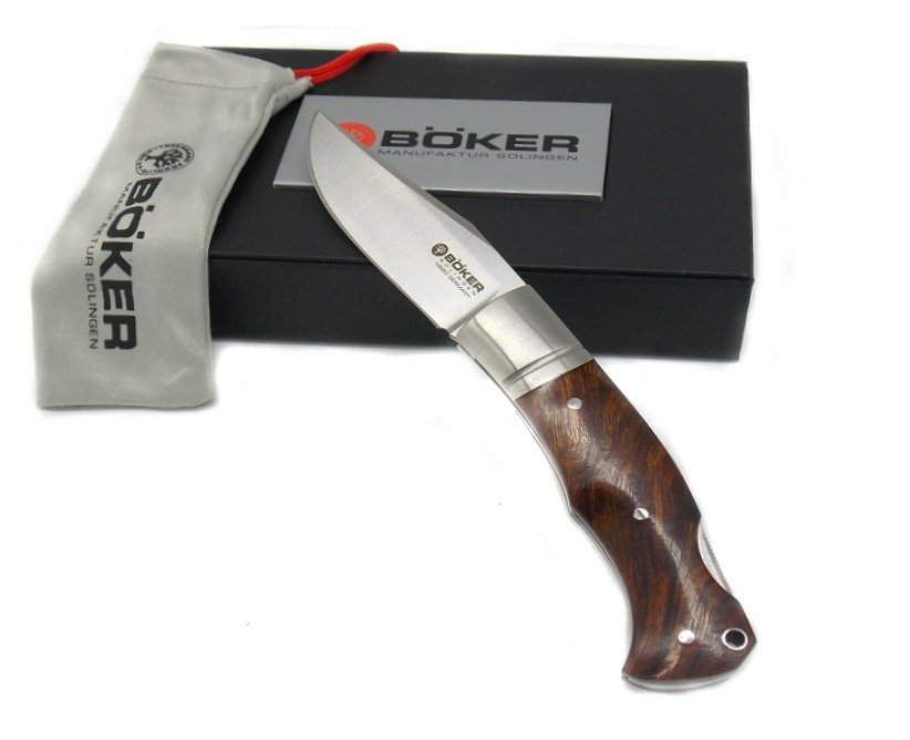 Coltello Boker Boxer in palissandro