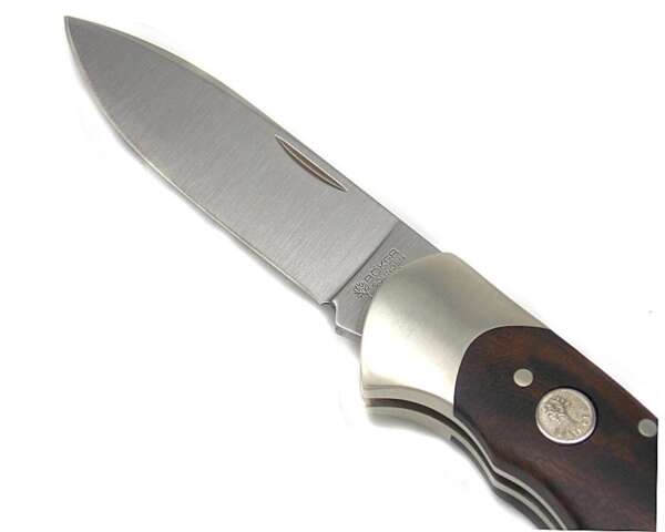 Coltello Boker Boxer con manico in palissandro ed acciaio - immagine 3
