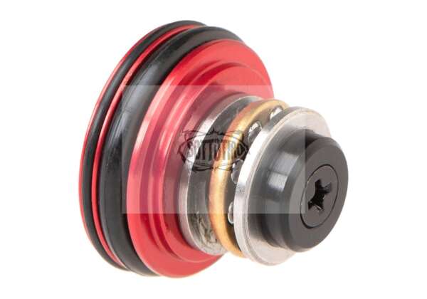 Maxx Model Testa pistone AEG con cuscinetto a sfere a doppio O-ring in alluminio CNC - immagine 2