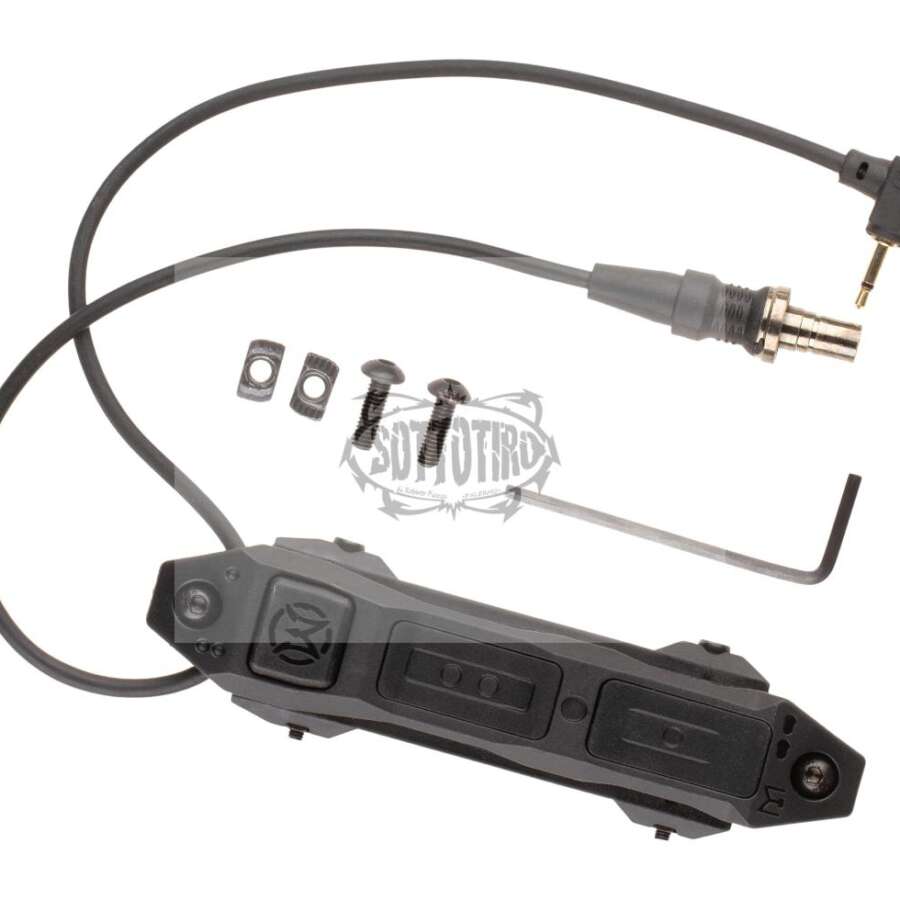 WADSN Interruttore a nastro tattico a doppia funzione aumentato con blocco SF ML e 2,5 mm