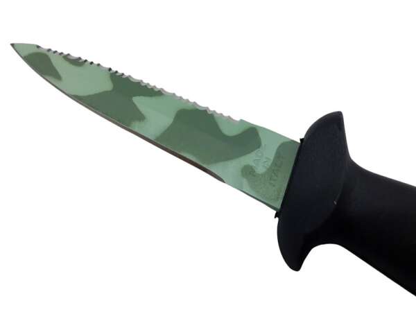 Coltello Mac sub camo green lama 11 cm - immagine 3