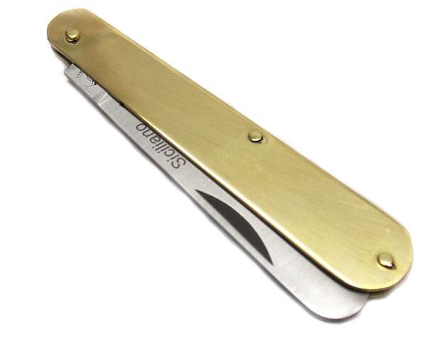 Coltello rasolino 1121 cm 17 ottone - immagine 3