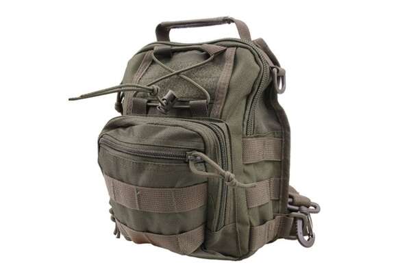 Borsa a tracolla tattica - oliva - immagine 7