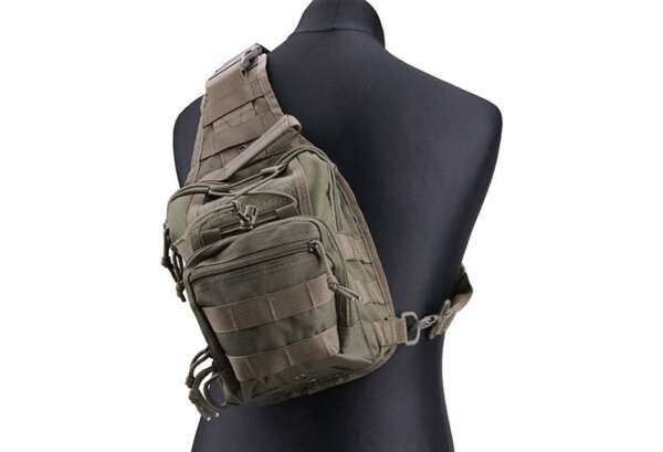 Borsa a tracolla tattica - oliva - immagine 3