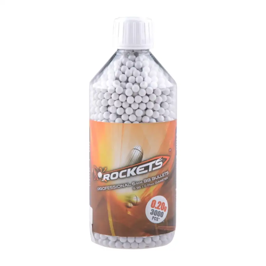 Rockets Professional 0,20g BB - 3000 pz