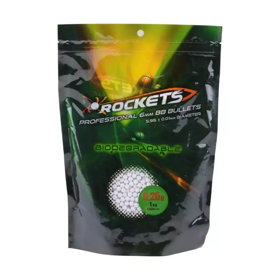Rockets  Professional BIO 0,20g - 0,5kg - bianco