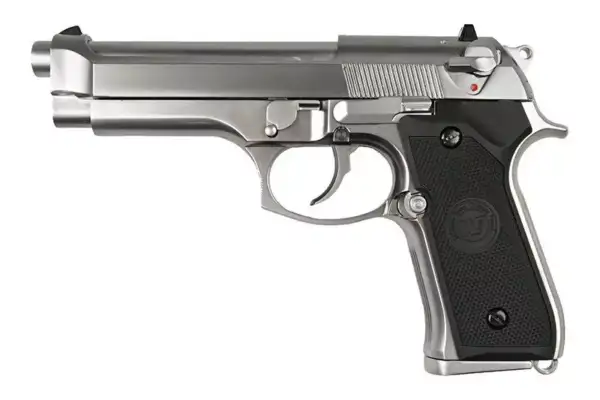 WE Replica della pistola M92 v.2 (LED Box) - argento - immagine 2