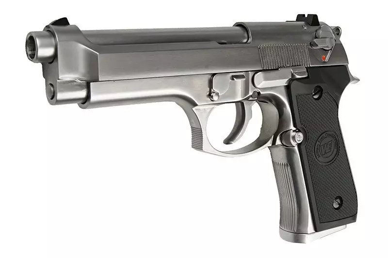 WE Replica della pistola M92 v.2 (LED Box) - argento