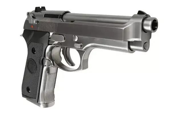 WE Replica della pistola M92 v.2 (LED Box) - argento - immagine 4
