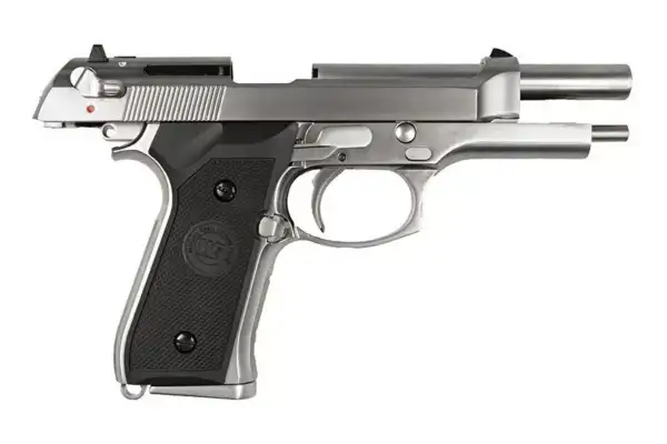 WE Replica della pistola M92 v.2 (LED Box) - argento - immagine 6