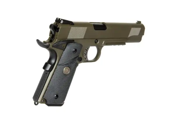 WE Replica della pistola MEU (versione Rail) - oliva - immagine 5