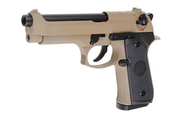 WE Replica della pistola M92 (CO2) - TAN - immagine 3