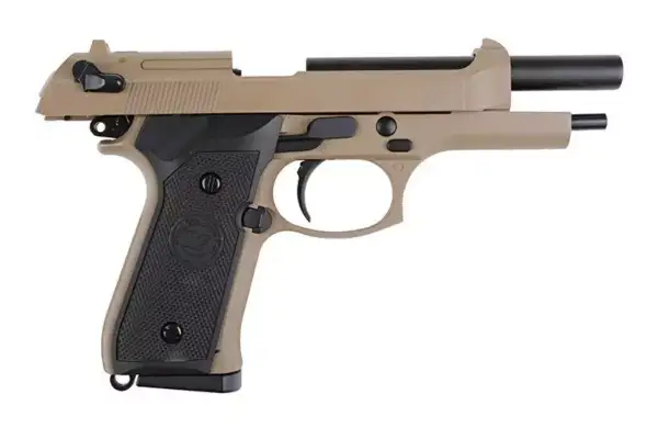 WE Replica della pistola M92 (CO2) - TAN - immagine 5