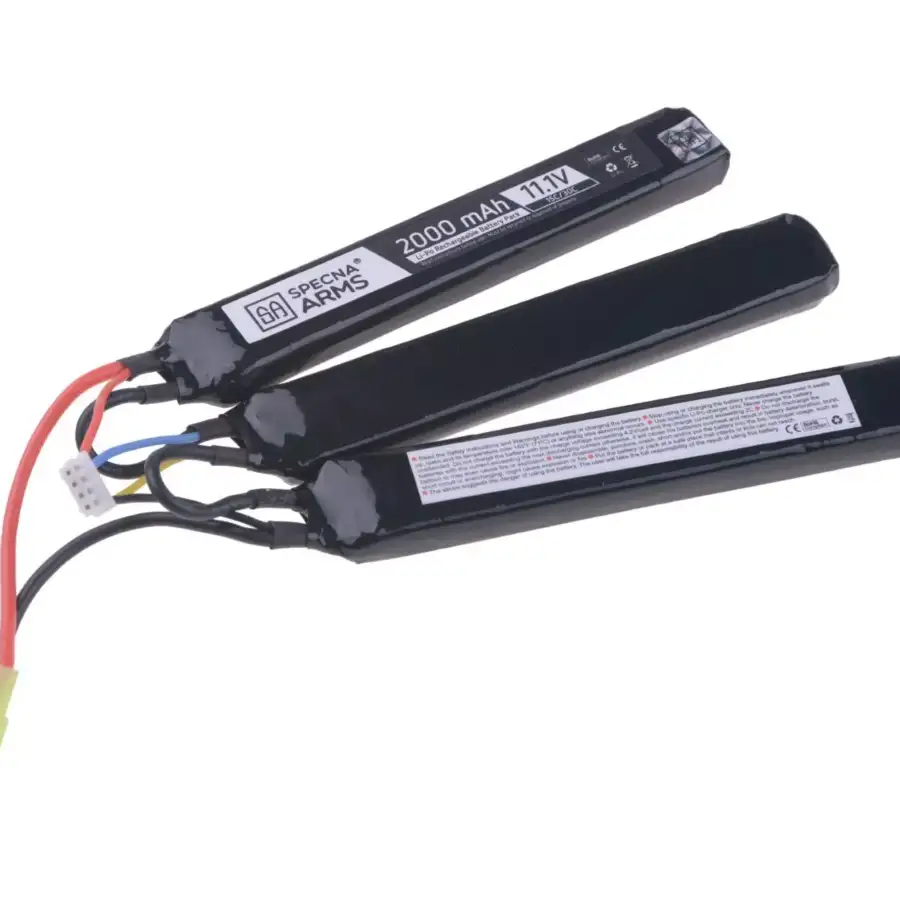 [SPE-06-022015] LiPo 11,1V 2000mAh 15/30C Battery - Butterfly Configuration