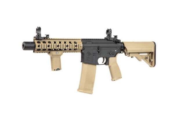 FUCILE ELETTRICO SA-E05 EDGE™ RRA M4 CQB SILENCED CARBINE REPLICA TWO TONE SPECNA ARMS® (SPE-01-023923) - immagine 3