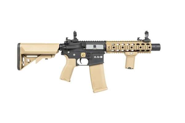 FUCILE ELETTRICO SA-E05 EDGE™ RRA M4 CQB SILENCED CARBINE REPLICA TWO TONE SPECNA ARMS® (SPE-01-023923) - immagine 4
