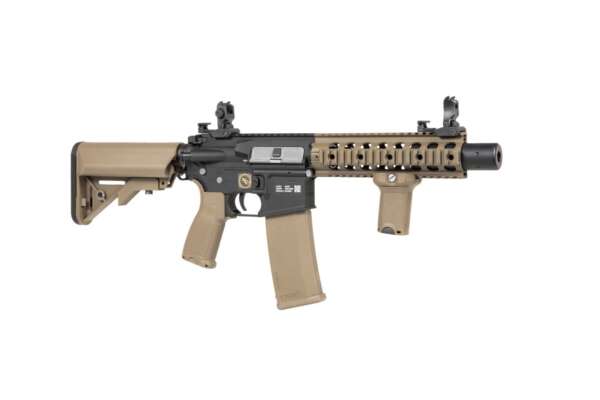 FUCILE ELETTRICO SA-E05 EDGE™ RRA M4 CQB SILENCED CARBINE REPLICA TWO TONE SPECNA ARMS® (SPE-01-023923) - immagine 12
