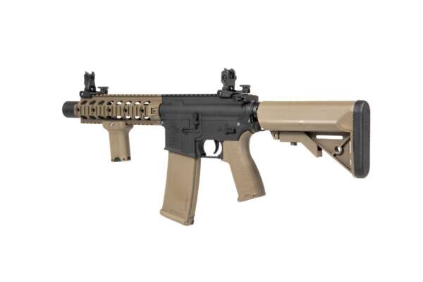 FUCILE ELETTRICO SA-E05 EDGE™ RRA M4 CQB SILENCED CARBINE REPLICA TWO TONE SPECNA ARMS® (SPE-01-023923) - immagine 13