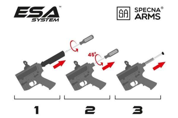 Replica della carabina SA-C07 CORE™ X-ASR™ - Full-Tan - immagine 7