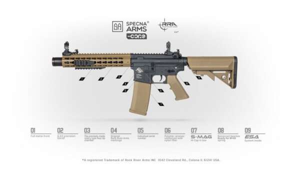 Replica della carabina SA-C07 CORE™ X-ASR™ - Full-Tan - immagine 6