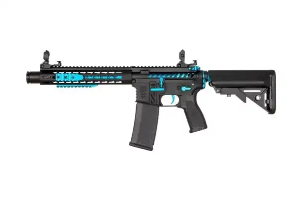 Fucile Elettrico SA-E40 EDGE™ Carbine Replica - Blue Edition [SPE-01-024597] - immagine 6