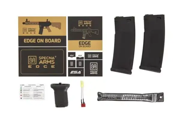 Fucile Elettrico SA-E40 EDGE™ Carbine Replica - Blue Edition [SPE-01-024597] - immagine 4
