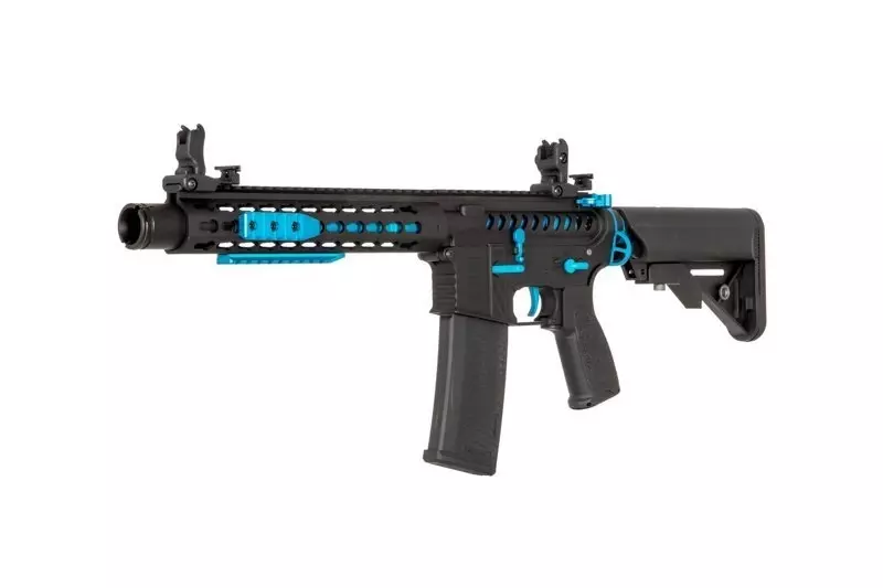 Fucile Elettrico SA-E40 EDGE™ Carbine Replica - Blue Edition [SPE-01-024597]