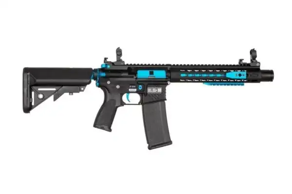 Fucile Elettrico SA-E40 EDGE™ Carbine Replica - Blue Edition [SPE-01-024597] - immagine 2