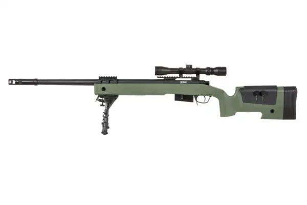 SPECNA ARMS Replica del fucile di precisione SA-S03 CORE™ con mirino e bipiede - verde oliva [SPE-03-026061] - immagine 2