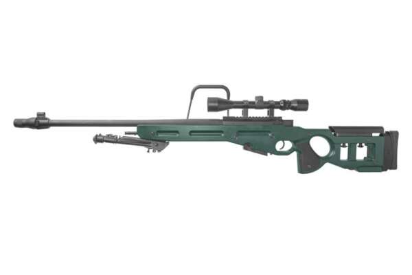 [SPE-03-027053] Replica del fucile da cecchino SV-98 CORE™ con bipiede e mirino - verde russo - immagine 2