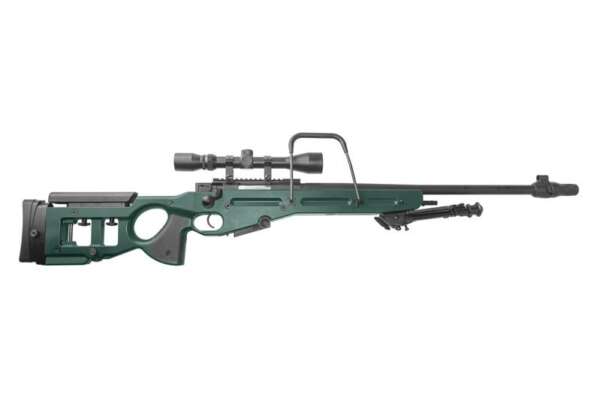 [SPE-03-027053] Replica del fucile da cecchino SV-98 CORE™ con bipiede e mirino - verde russo - immagine 4