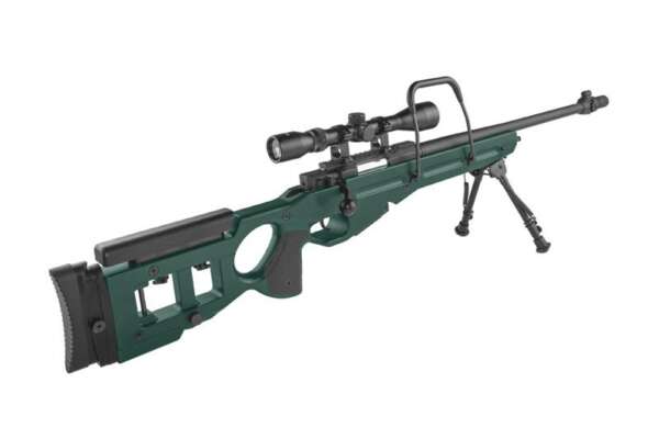[SPE-03-027053] Replica del fucile da cecchino SV-98 CORE™ con bipiede e mirino - verde russo - immagine 6