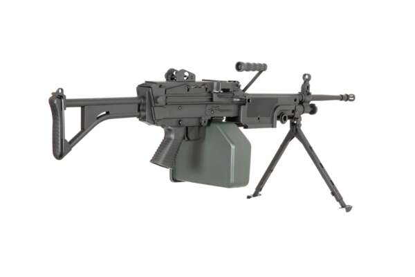 Replica della mitragliatrice SA-249 MK2 CORE™ - Nero - immagine 5